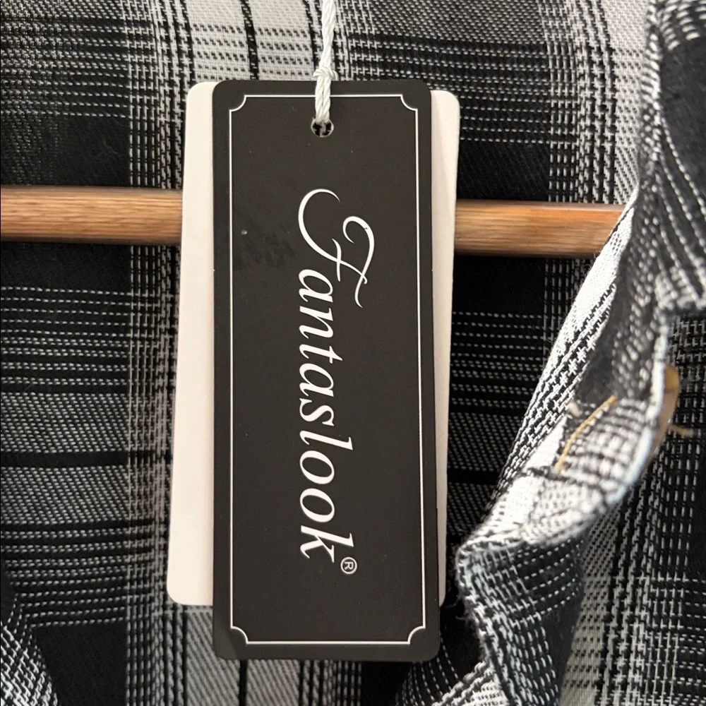 Plaid Button-Up Shirt - Picture 3 of 3